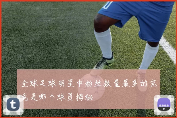 全球足球明星中粉丝数量最多的究竟是哪个球员揭秘
